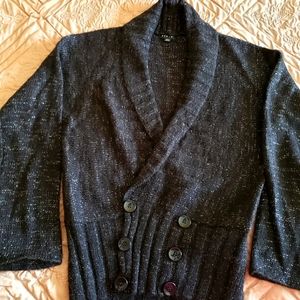 Sisley double breasted women's sweater
